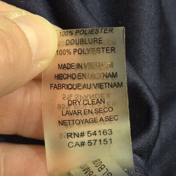 Vince Camuto Sheath Shift Dress Short Sleeve Colorful Geometric Pattern Womens 8 - Picture 10 of 11